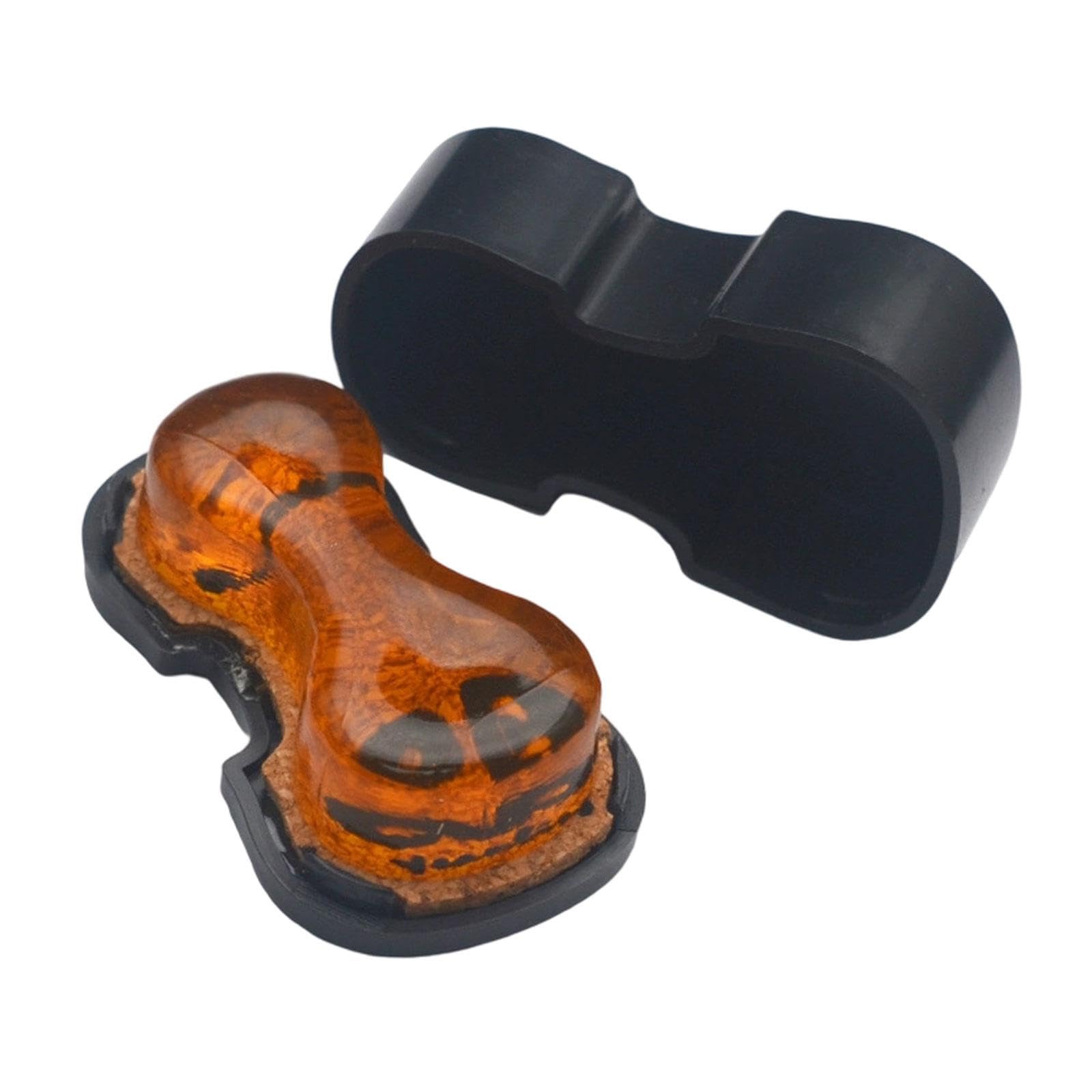 ZOOMELLA Violin Rosin Portable for Violin Viola Cello Bows Professional Musician Gift Black Case-image-8