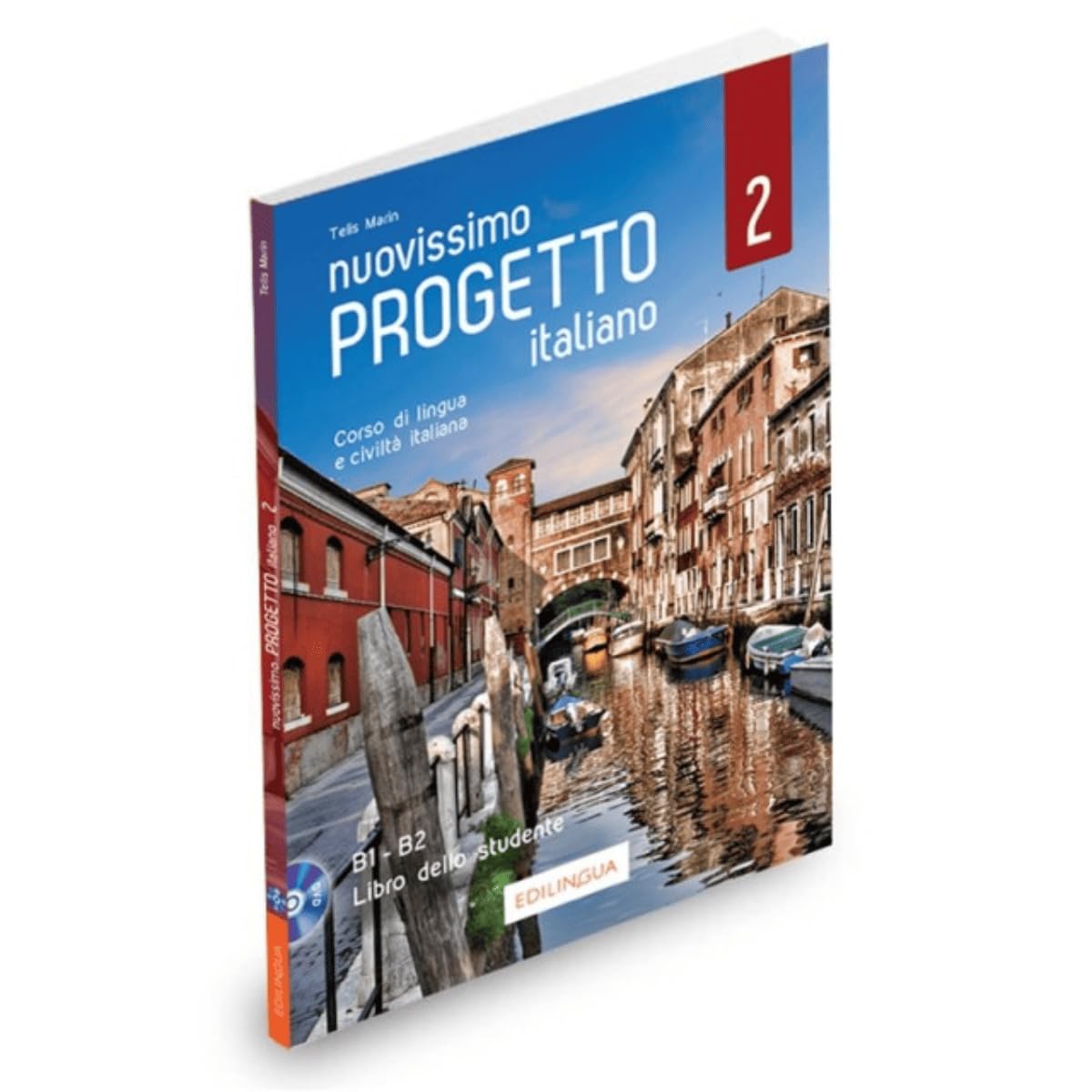 Nuovissimo progetto italiano 2 (b1/b2) - libro dello studente + dvd video      Paperback – July 15, 2020