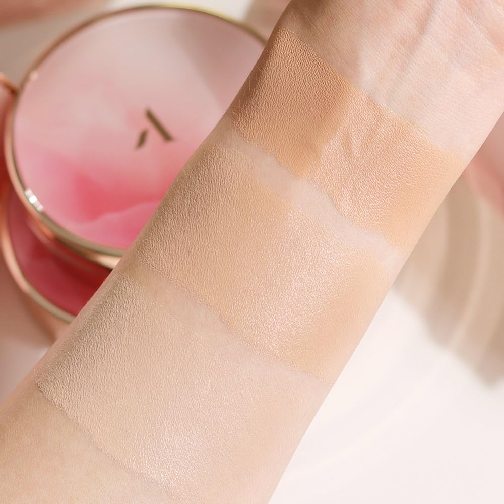 Aperire Day Dream Cover Cushion 13g – Fond de Teint Cushion Semi-Mat Haute Couvrance, Fini Naturel Lumineux, Longue Tenue, Lisse les Pores – 04 Deep Tan