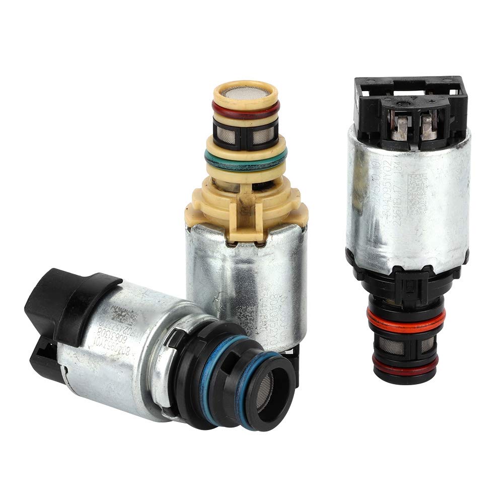 Set di 7 Elettrovalvole per Trasmissione Automatica 6T40,Set di solenoidi di trasmissione 6T40 Parti di trasmissione automatica compatibili con 06-11 Terrain