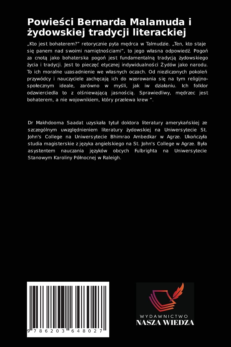 Powieści Bernarda Malamuda i żydowskiej tradycji literackiej