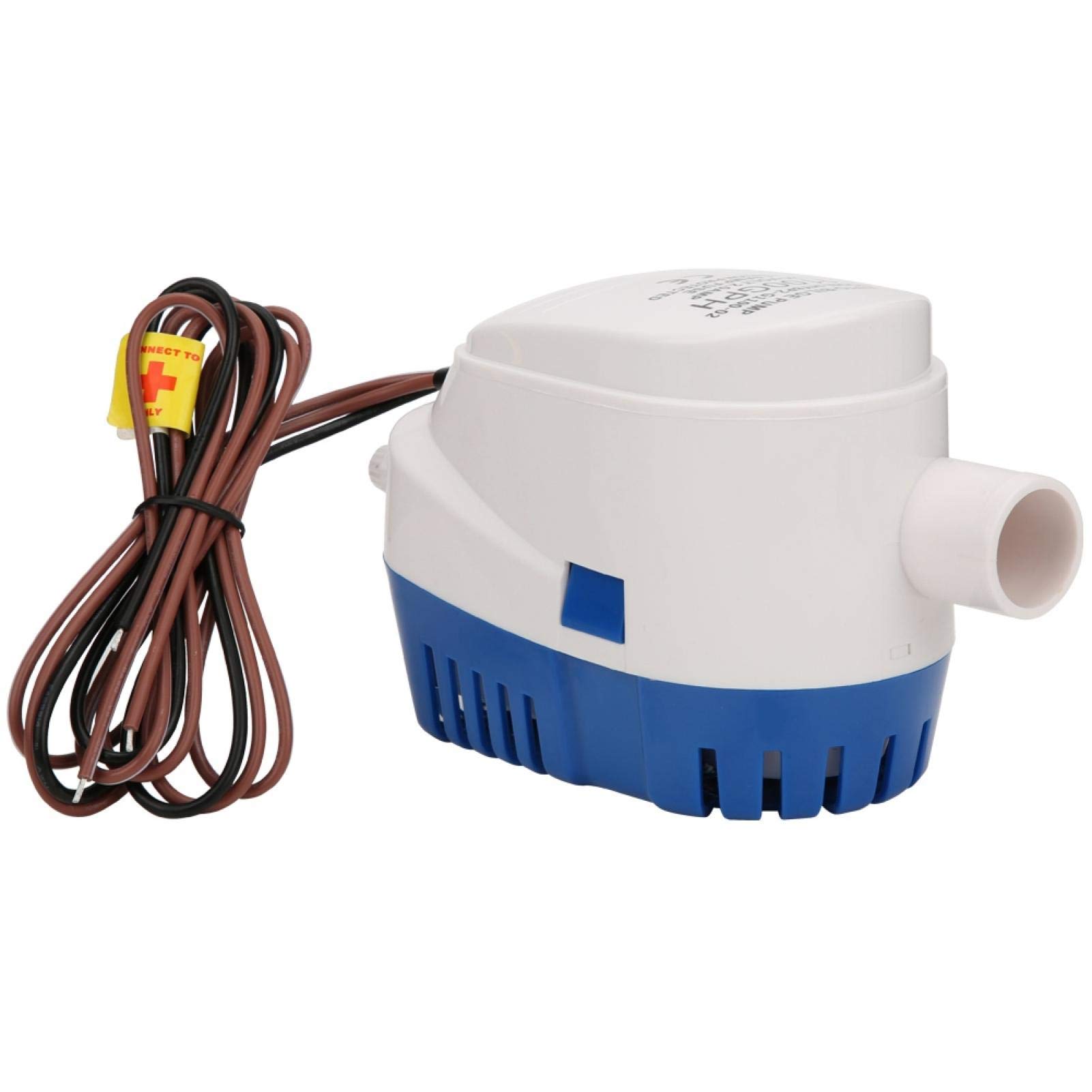 Pompe di sentina per Barche Automatiche, Pompa Automatica sommergibile ad Alto Flusso per acque luride in Miniatura per Yacht ad Acqua 24V