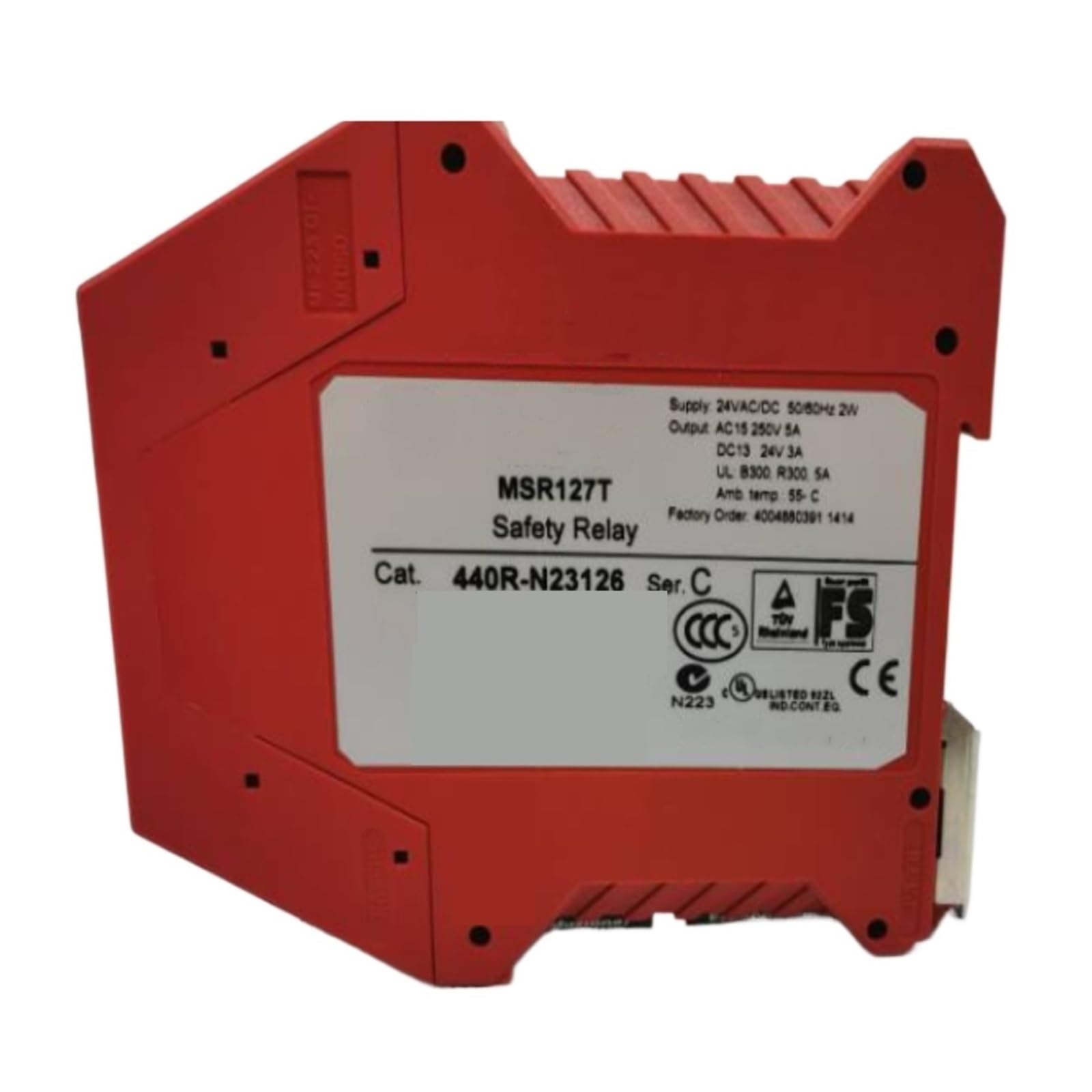 Relais de sécurité MSR127TP-440R-N23132 MSR127T coupure automatique 24V