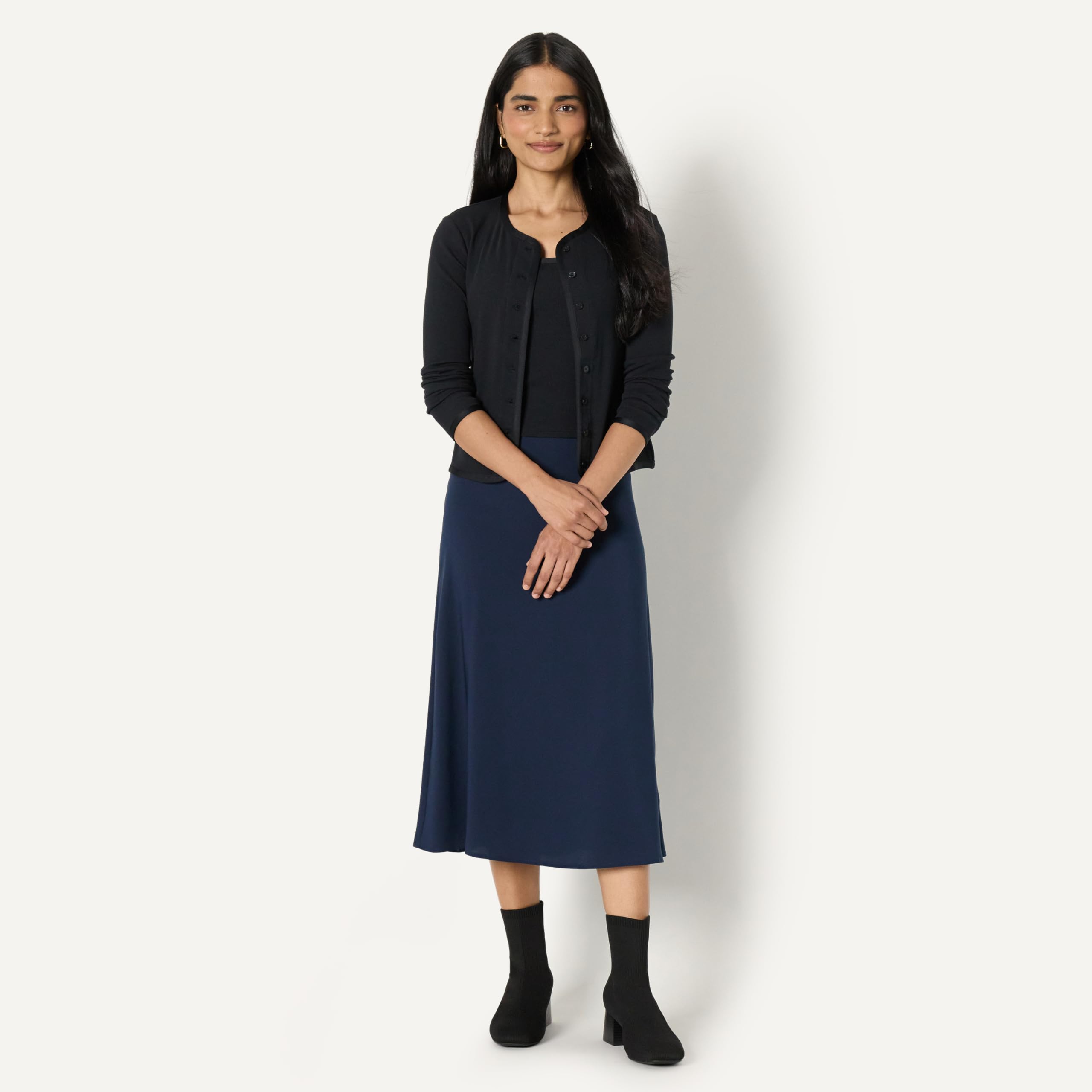 Amazon Essentials Stivaletti elasticizzati in maglia
