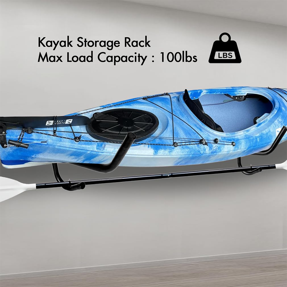 Dinghao Kayak Paddle Storage Rack - Kayak Storage Wall Mount Rack