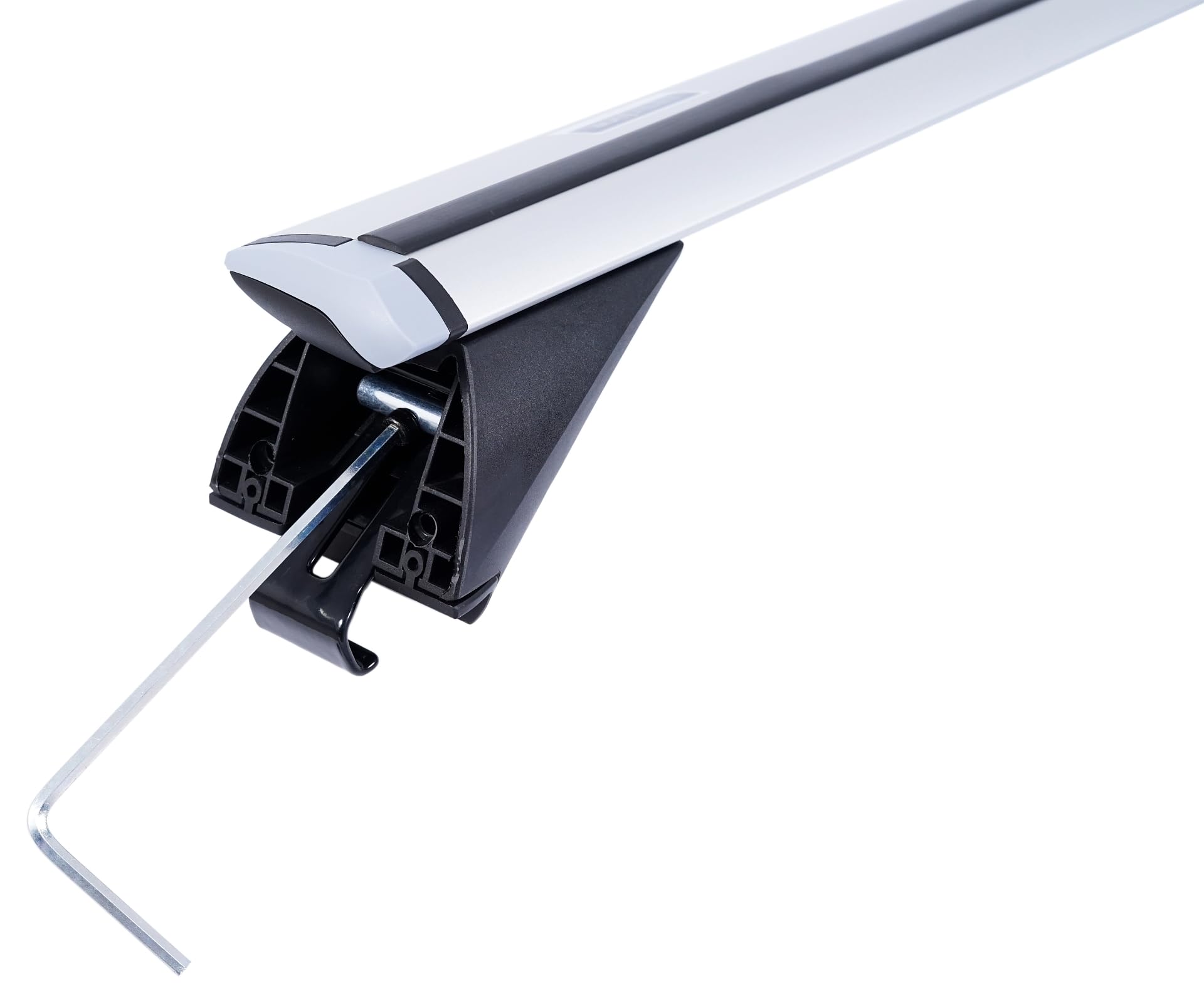 Universal Bacas Barras de Techo RIELES Compatible con XPENG G9 SUV 2022- MAX 90 kg 120 cm Aluminio