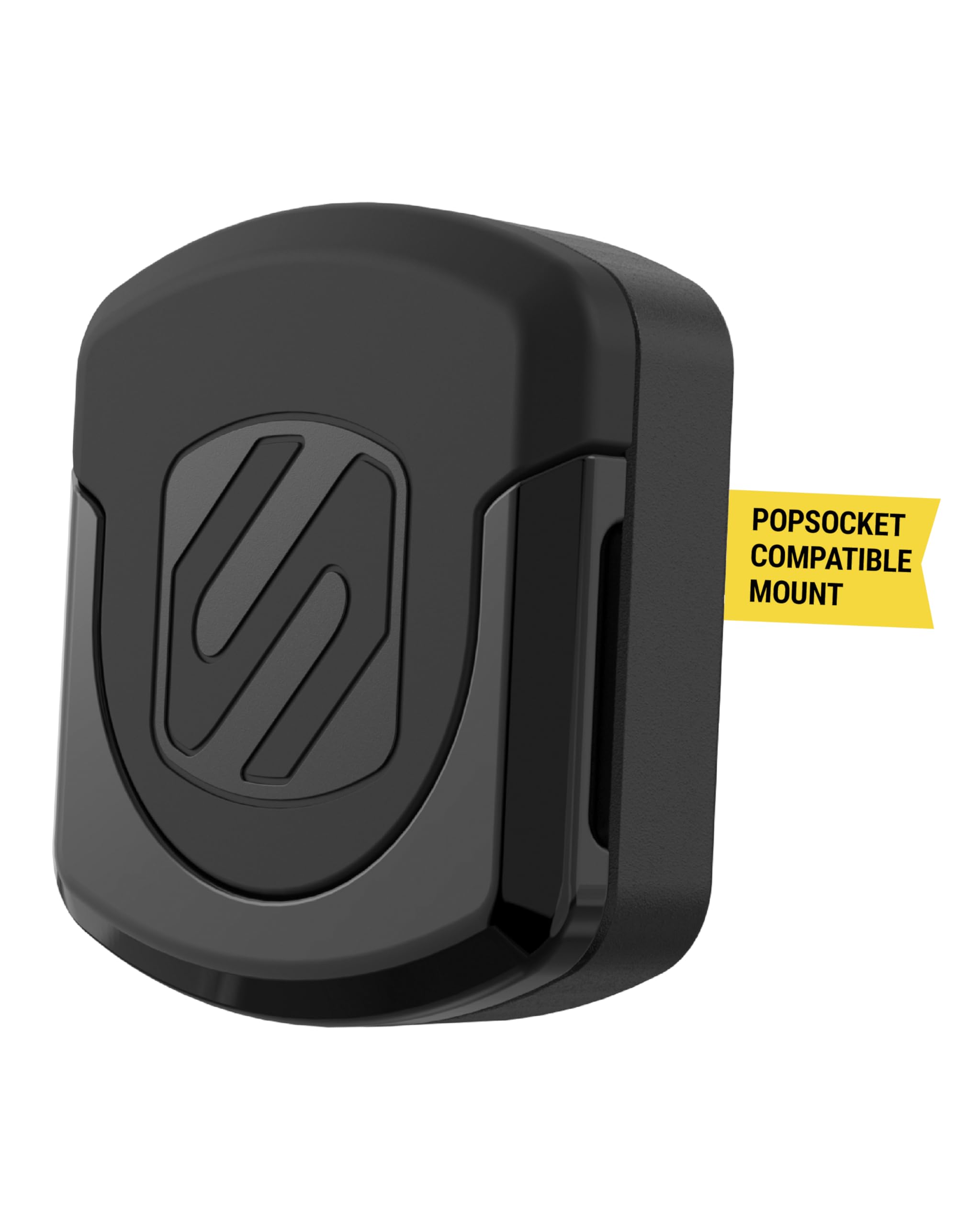 Scosche MMPFM-SP MagicMount Pop Surface Magnetic Car Mount for Collapsible Phone Grip/Socket, Universal Cell Phone Holder for Car Dashboard and Flat