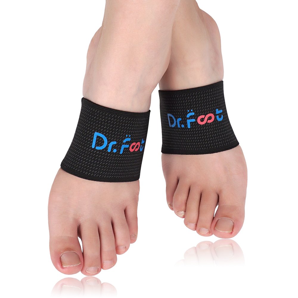 Dr. Foot ' s Plantar Fasciitis Arch Support Copper Brace, Compression