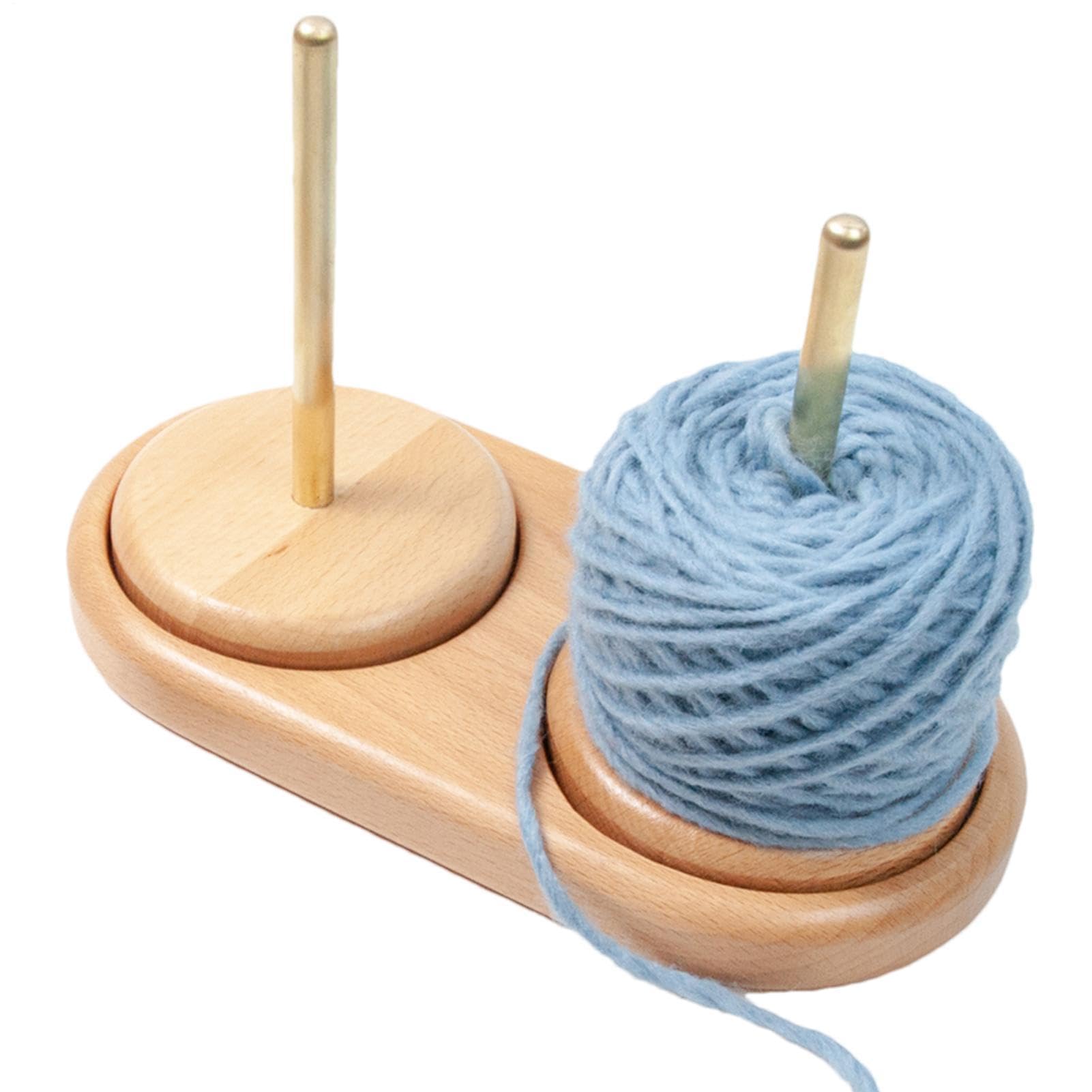 Soporte para de tejer, enrollador de bolas de para crochet Fácil de