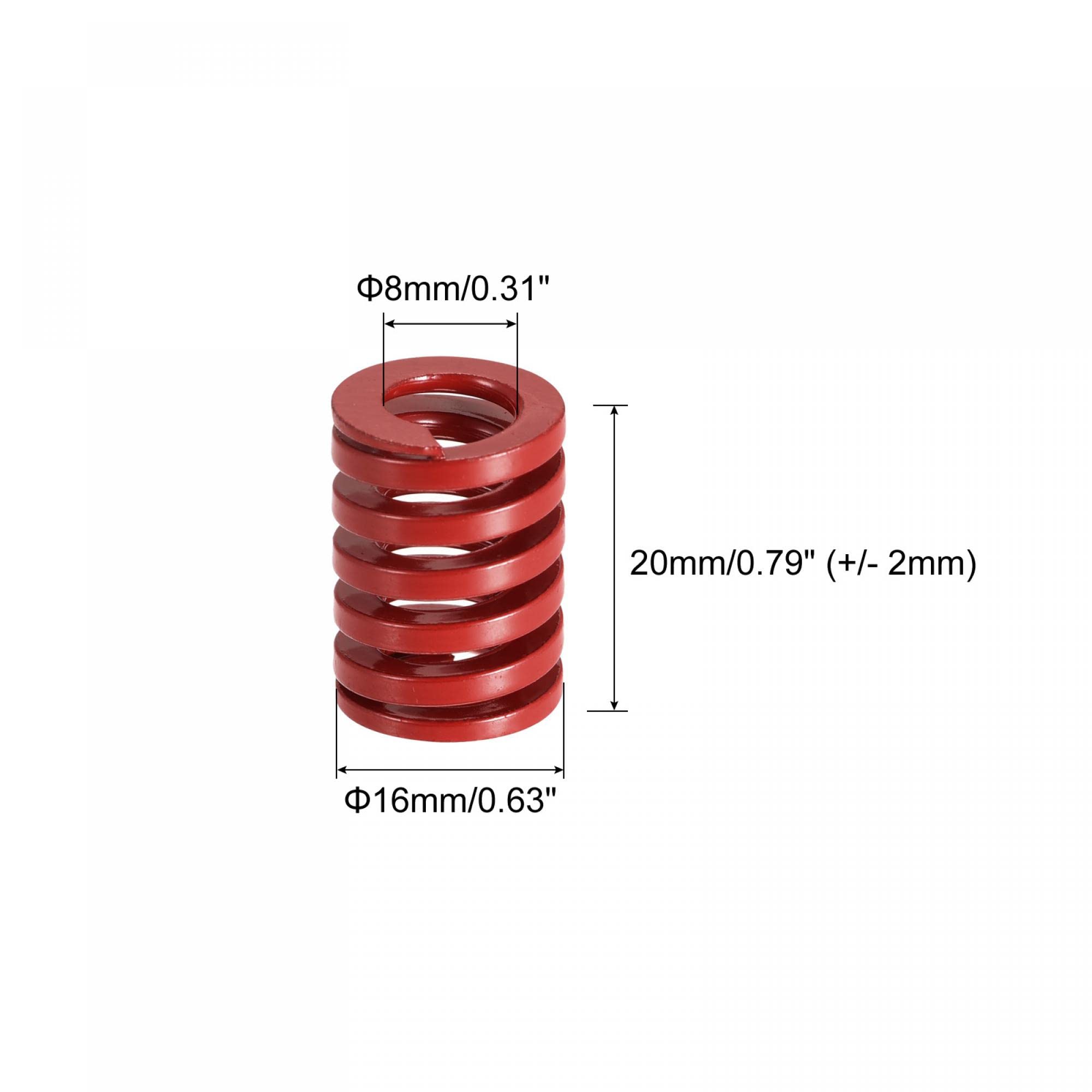 20x Druckfeder 16 X 20 Mm – Leichte Last, Gelb, Federstahl, Für 3D-Drucker & Werkzeuge 20x Druckfeder 16 X 20 Mm – Leichte Last, Gelb, Federstahl, Für 3D-Drucker & Werkzeuge