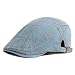 Denim Délavé Four Seasons Newsboy Caps Flat Peaked Cap Men and Women Painter Beret Hats