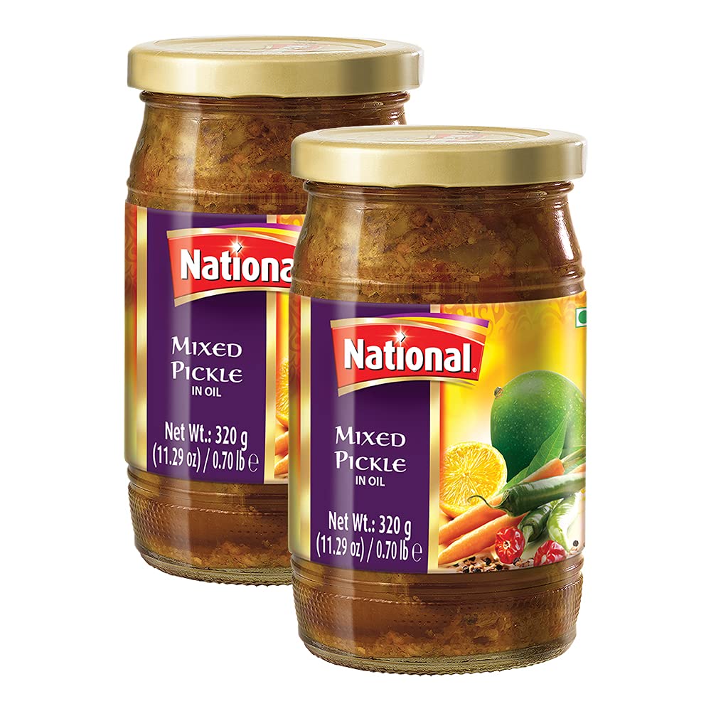 Buy National Foods Mixed Pickle 11.29 oz (320g) Sour & Spicy
