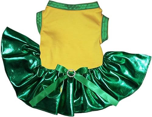 Miniatura 4 de Petitebella Vestido liso para perro y cachorro National Theme (España, XS)