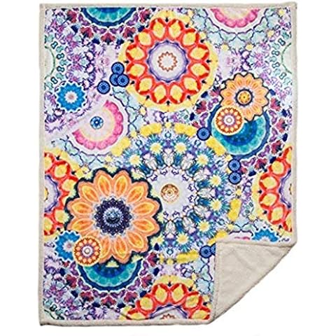 North End Decor Stardust Ultra-Plush Sherpa Throw Blanket Cover