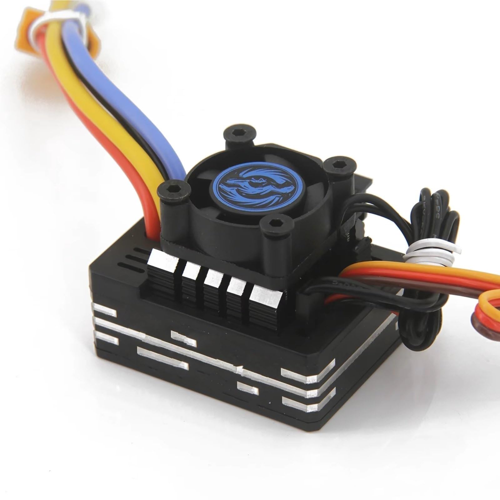 Para 1/10 1/12 540 550 Motor 60A 80A Impermeable Metal Cepillado 2-3S ESC Ventilador De Refrigeración RC Coche Crawler Monster Camión Todoterreno Esc VehíCulos Rc(80A T Plug)