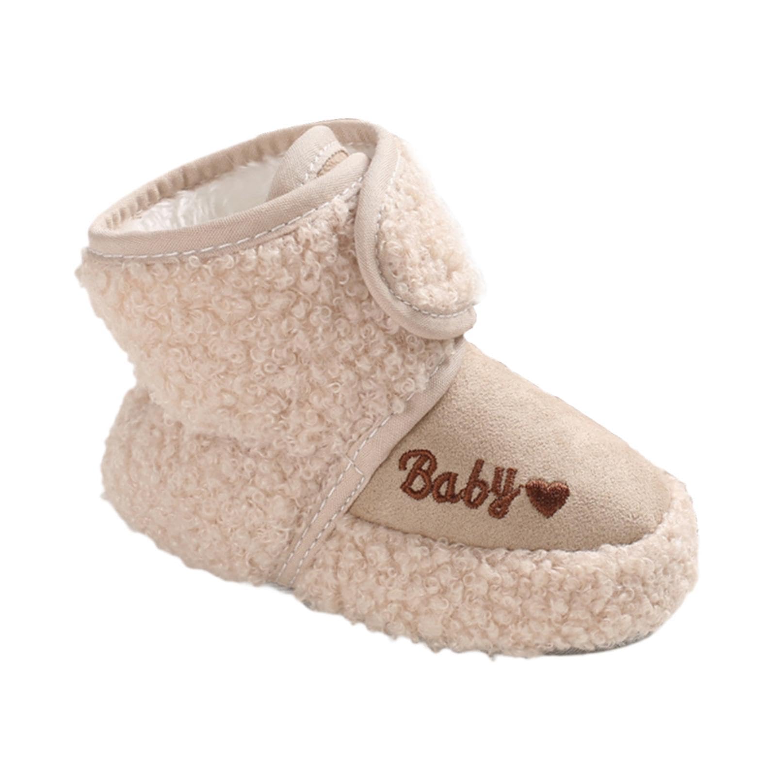 ZOOMELLA Newborn Baby Booties Warm Soft Sole Winter House Slipper for Baby Boys Girls Khaki 11cm|Clothing Shoes & Accessories |Baby Shoes-picture-25