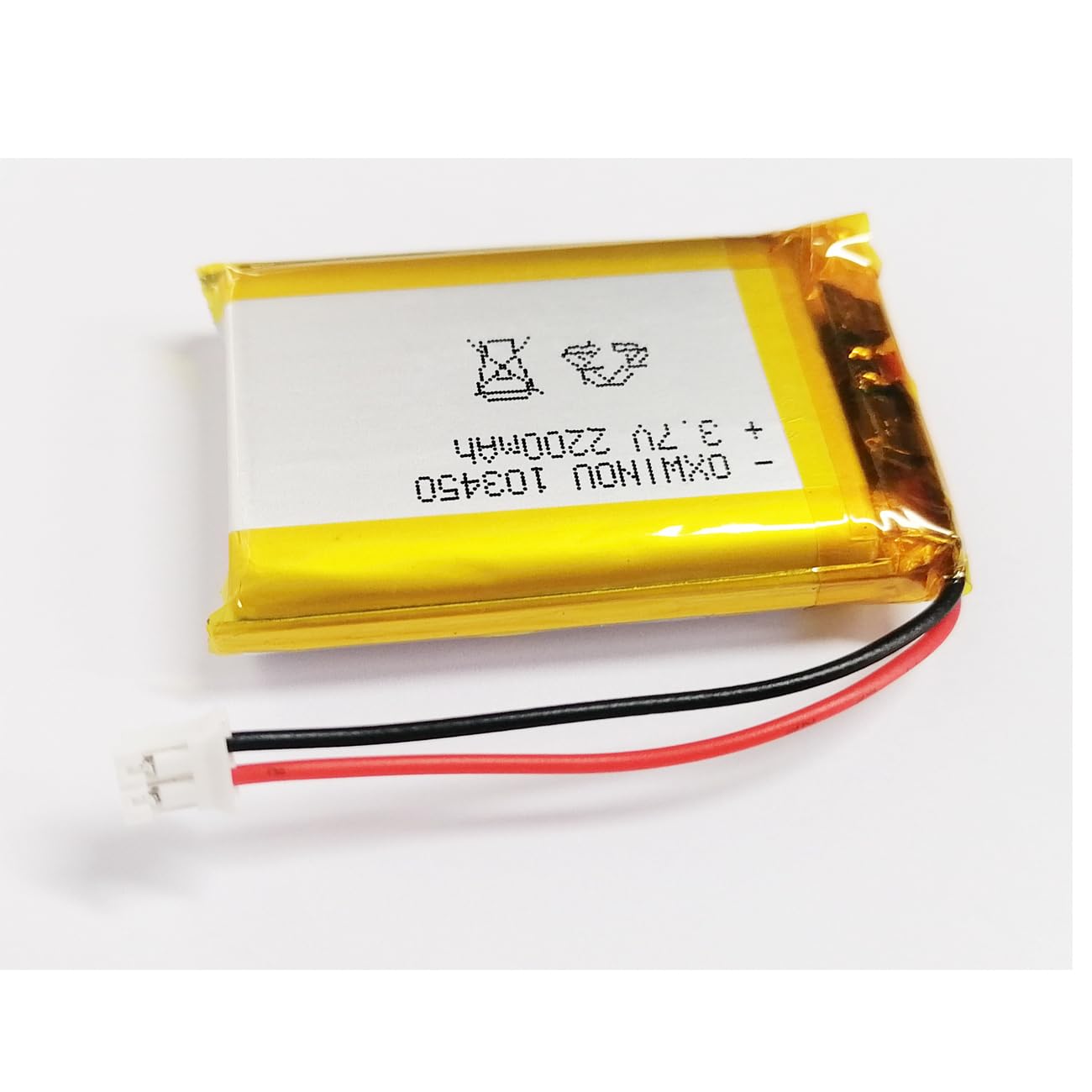 Amazon.com: OXWINOU Lithium Polymer Battery 3.7V 2200mAh 103450