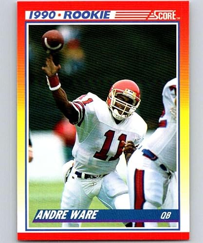 1990 Score #292 Andre Ware Houston Cougars NFL Football Card (RC - Rookie Card) NM-MT