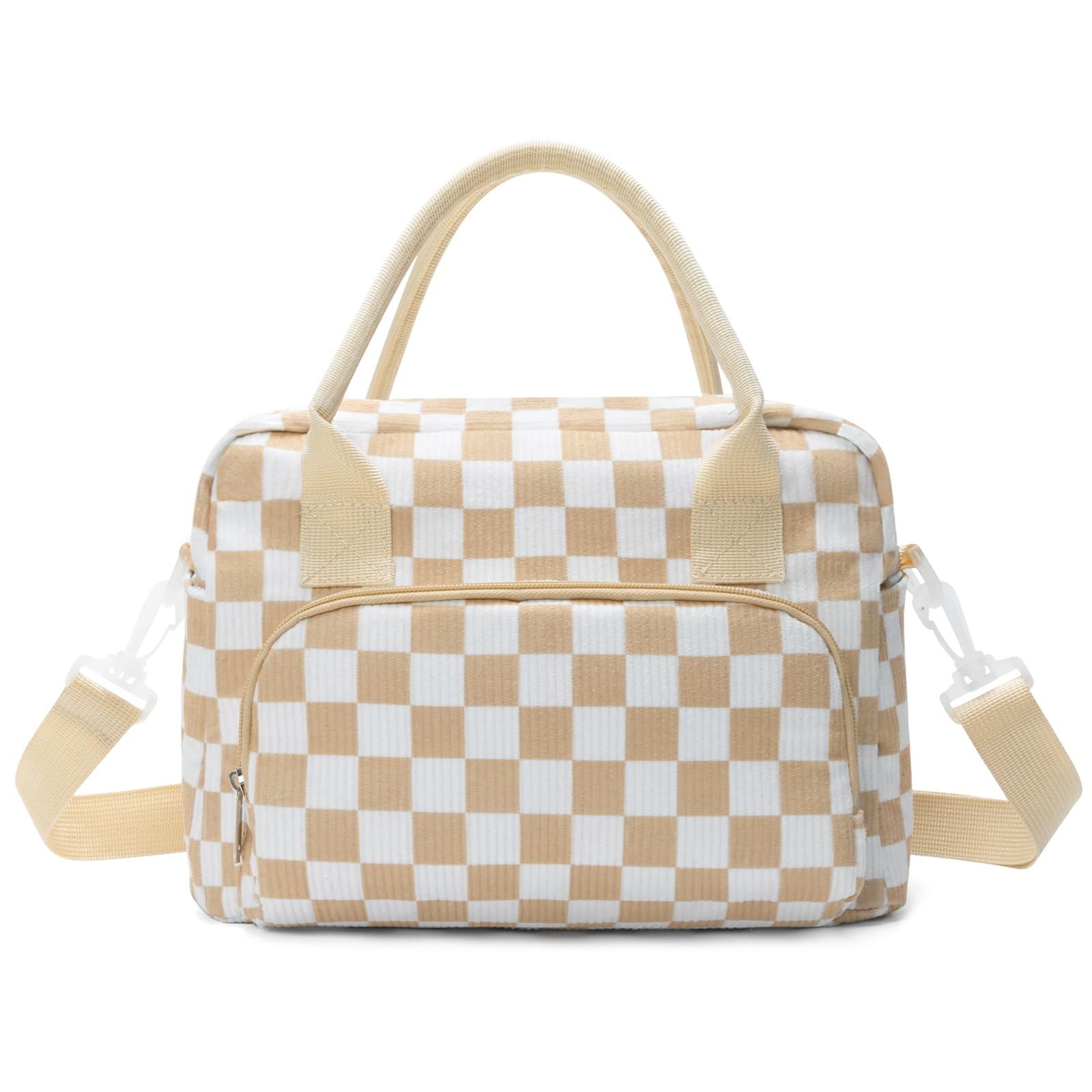 AOTM Lunchtasche Picknicktasche Damen Herren, 12L große Isolierte Lunchbox Kühltasche, Fleckensistent & Verstellbarer Schultergurt Thermotasche Lunch Bag, Tragbare kühlbox klein Arbeit/Unterwegs