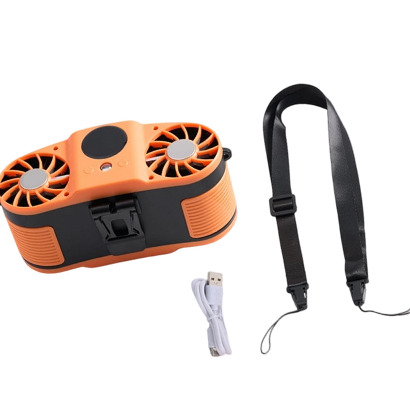 FROMCEO Multifunctional Wearable Cooling Fan 7 Speed Waist Mount Cooling Waist Fan Replacement for Outdoor Camping Travel Desk Clip