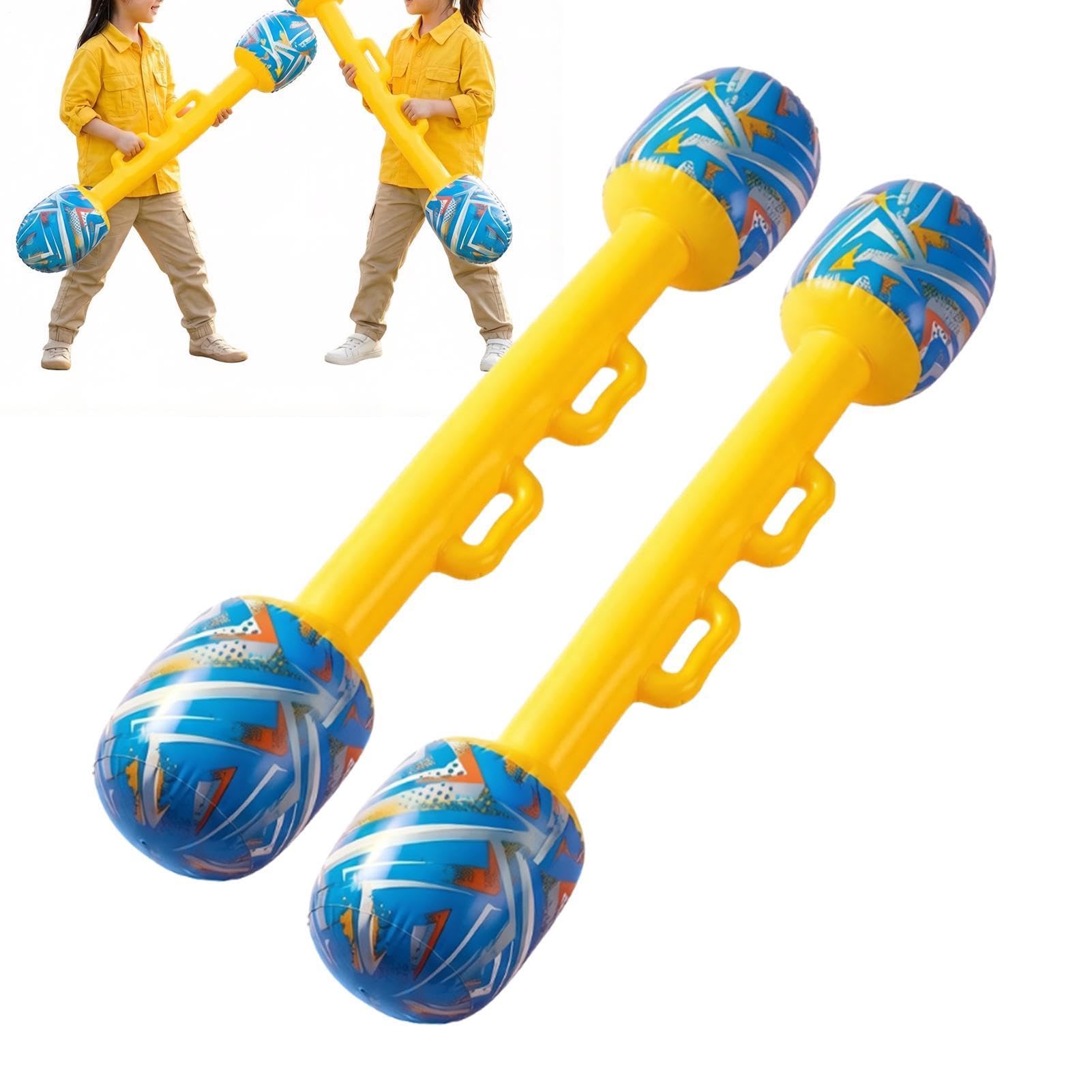 Inflatable Gladiator Game Set - 2Pcs Gladiators Pugil Sticks