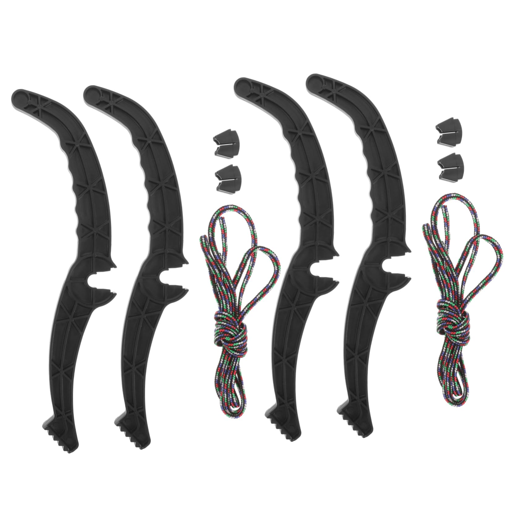 Mipcase Ski Board Accessory Set 2 Pack of Carry Handles Ski Brake Lever for Outdoor Use