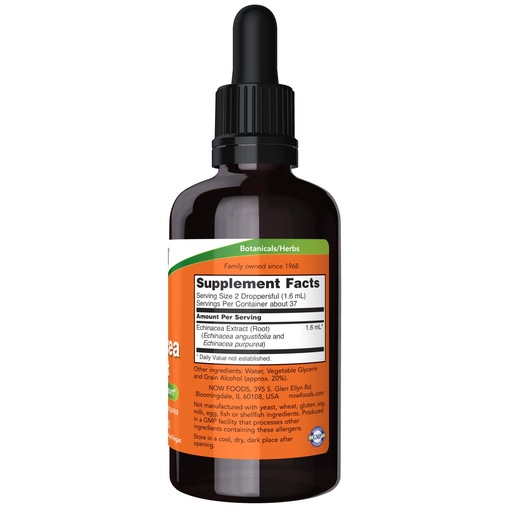 NOW Supplements, Echinacea Extract Liquid with Dropper, 2 fl. oz — Amazon image 2