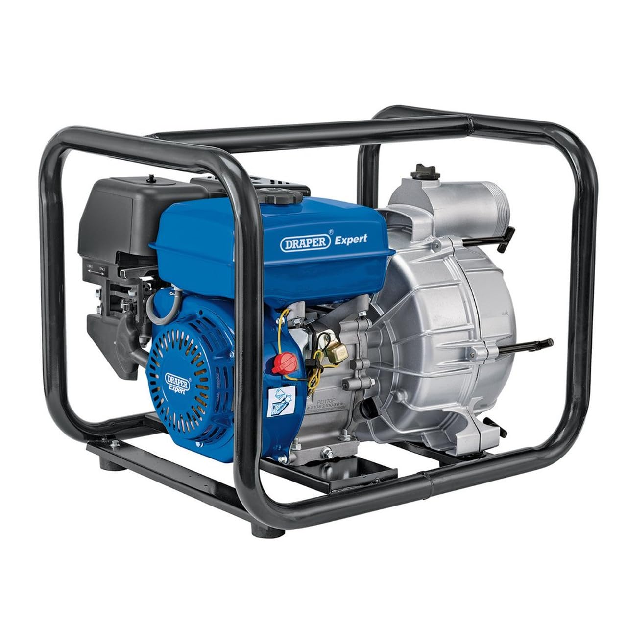 Draper Expert 16128 750L/Min Petrol Trash Water Pump (7HP)
