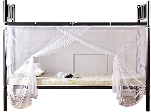 Qubanda Cortinas de tela para cama de dormitorio o hogar, cortinas opacas para estudiantes, cortinas para sombreado transpirables, a prueba de