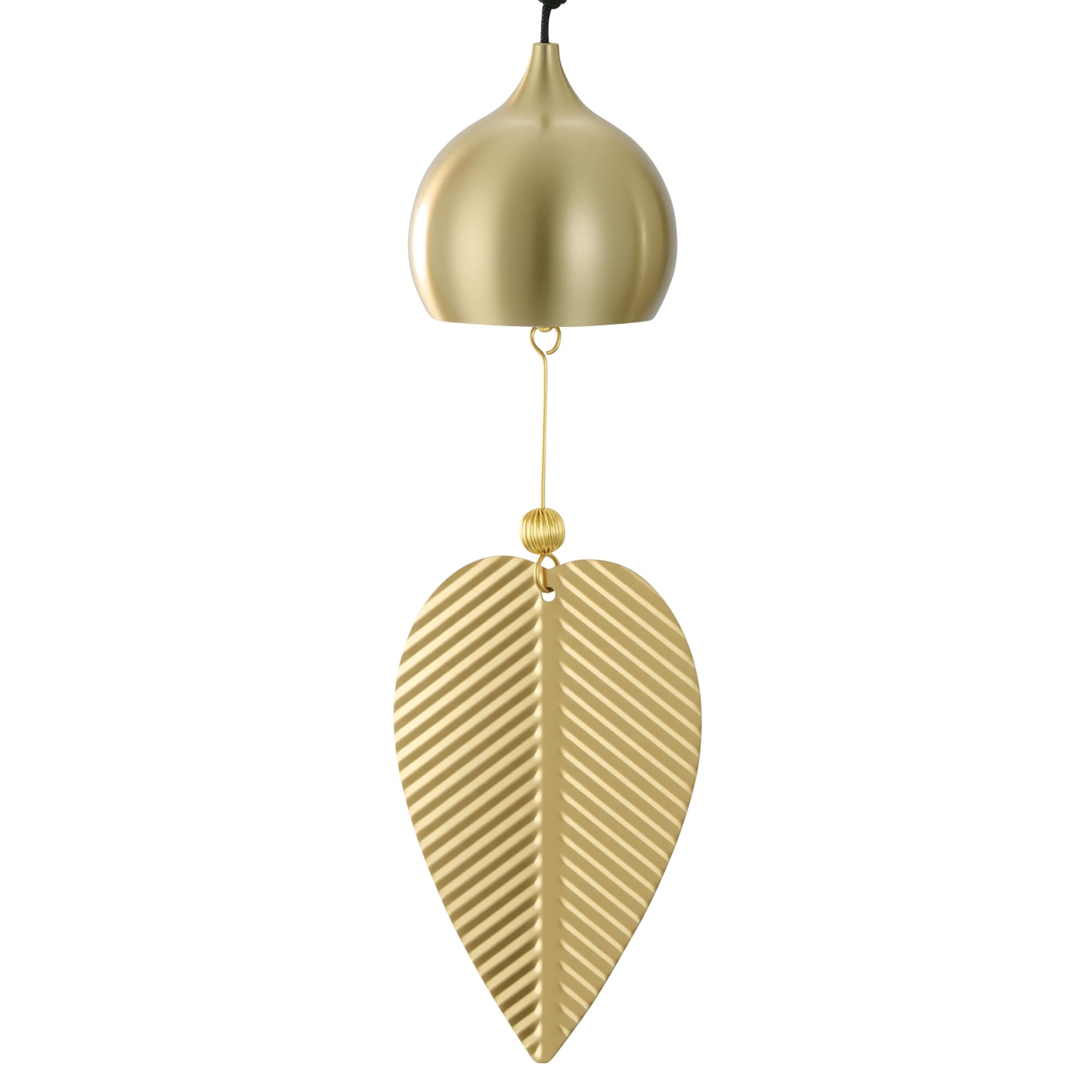 Vintage Japanese Copper Wind Chime Teardrop Soft Tone Garden Balcony Gift