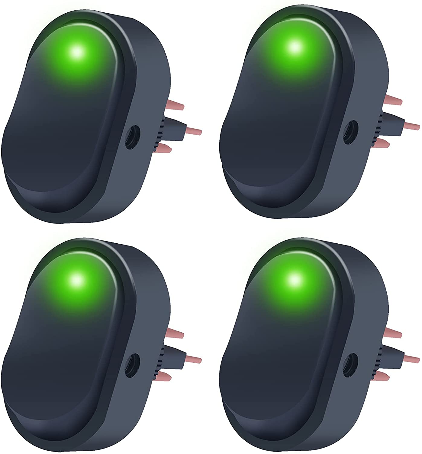 Interruttore A Bilanciere 12V 20A Con LED Verde - ON/OFF 3