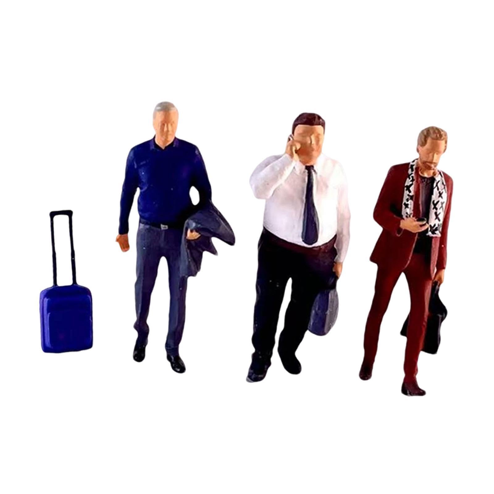 AUYXSSZ 1/64 Scale People Figures Miniature Ornament Strikingly Beautiful Figures for Enthusiastic Photography and Collection Tiny People Model Scenery Layout
