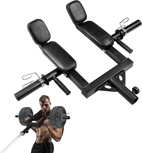 Miniatura 7 de Yes4All Viking Press, accesorio de mango de mina terrestre para barra olímpica de 2 pulgadas, 3 posiciones de agarre de mano, soporte para gimnasio