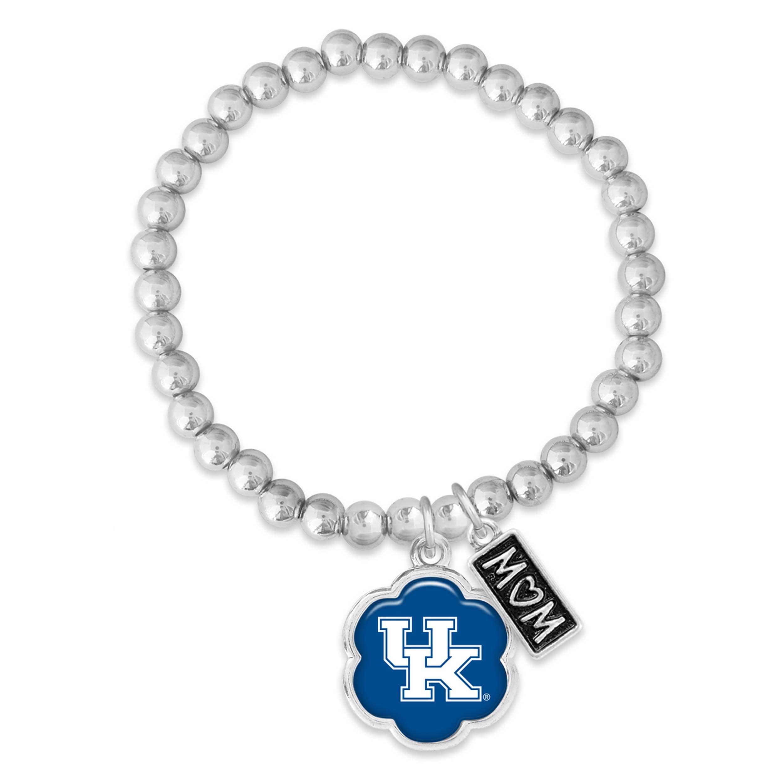 From the Heart Enterprises Kentucky Wildcats Hazel Mom Charm Bead Stretch Bracelet Jewelry Gift UK