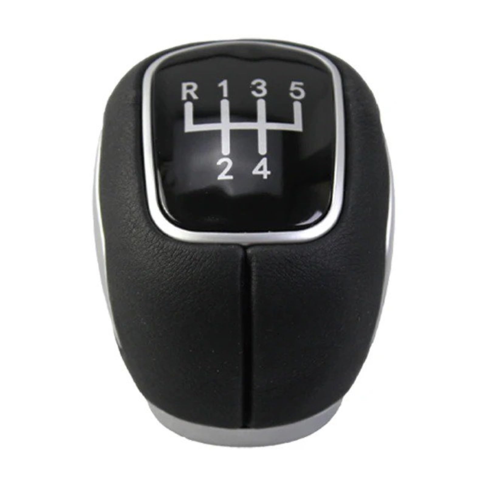 tusgt Gear Shifter Knob Head for Mitsubishi for Outlander for Lancer IX for Evolution Car 5/6 Speed Manual Gear Shift Knob Lever HeadBall Accessories(Black 5 Speed 12mm)