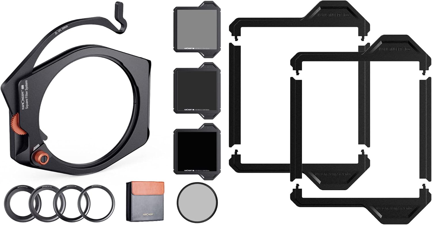 K&F Concept X PRO Square Filter Holder System Kit (Filter