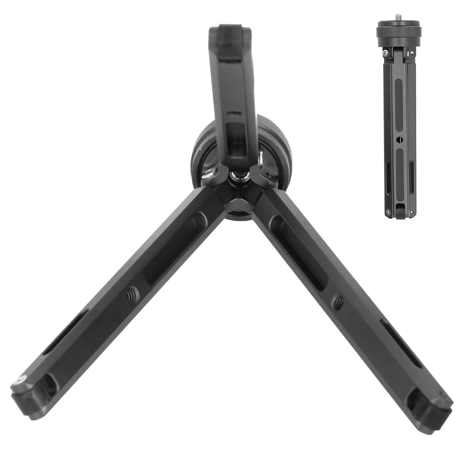 Mini Treppiede Flessibile Da Tavolo – Confezione Da 5, Nero, Modello TRI-Z-B Per Fotografia - Foto 3