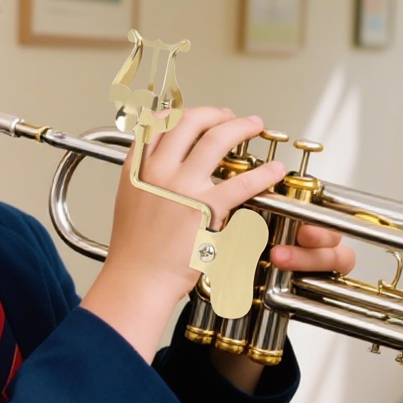 Trombone Lyra Clip pour partitions de musique - Accessoire léger pour musiciens de âges