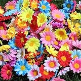 🌺Exquisites Design: Diese Blumen Deko KüNstlich Sind Mit GäNseblüMchenköPfen In Leuchtenden Farben Und Einem Niedlichen Aussehen Gestaltet, Wodurch Ihre Dekoration AuffäLliger, Kreativer Und Attraktiver Wird