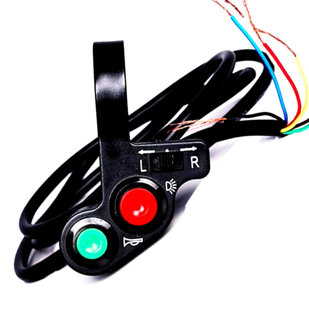 7/8" Motorcycle Handlebar Switch – Turn Signal, Horn & ON/OFF Control – Universal For Honda