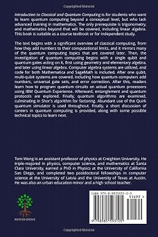 Introduction to Classical and Quantum Computing