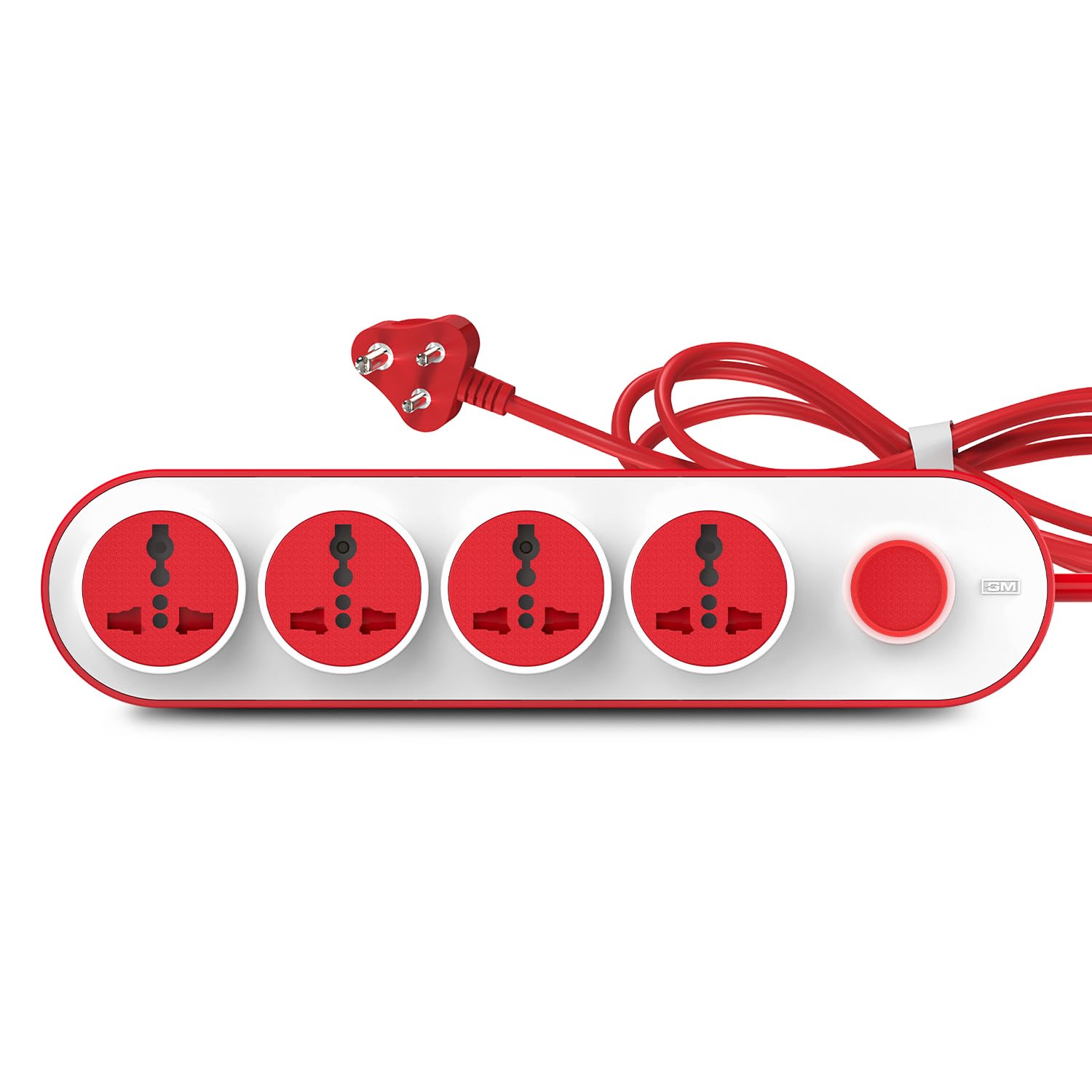 GM 3257 Oooh 4+1 Power Strip with Master Switch, Indicator, Safety Shu