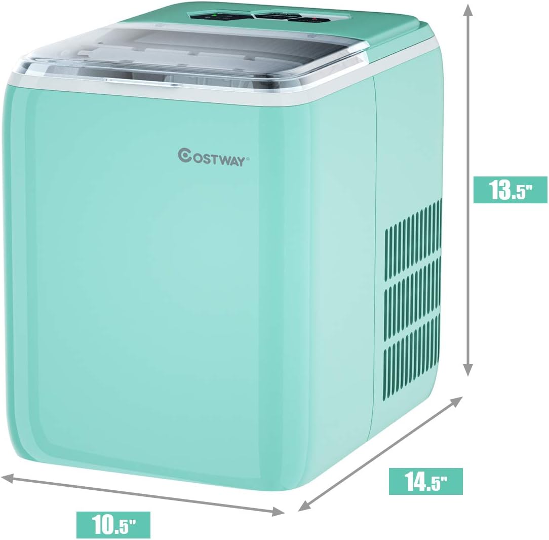 Ice maker dimensions