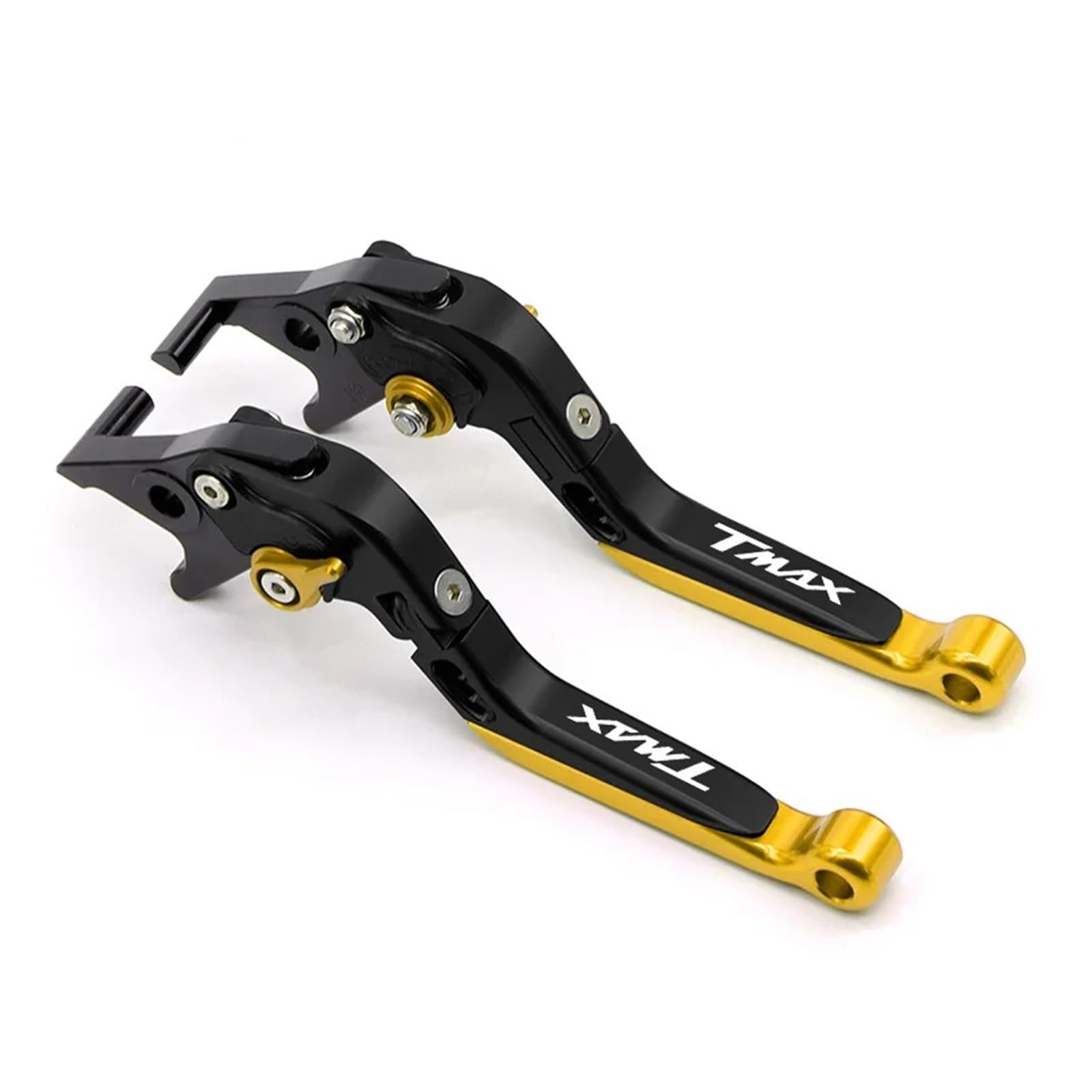 Alinng Tmax-Bk.bk.gd.gd Clutch Brake Lever Handle Motorcycle Adjustable Clutch Brake Handle Drum Lever Accessories For Ya&Maha Tmax Tmax500 Tmax530 Tmax560 Sx Tech Max