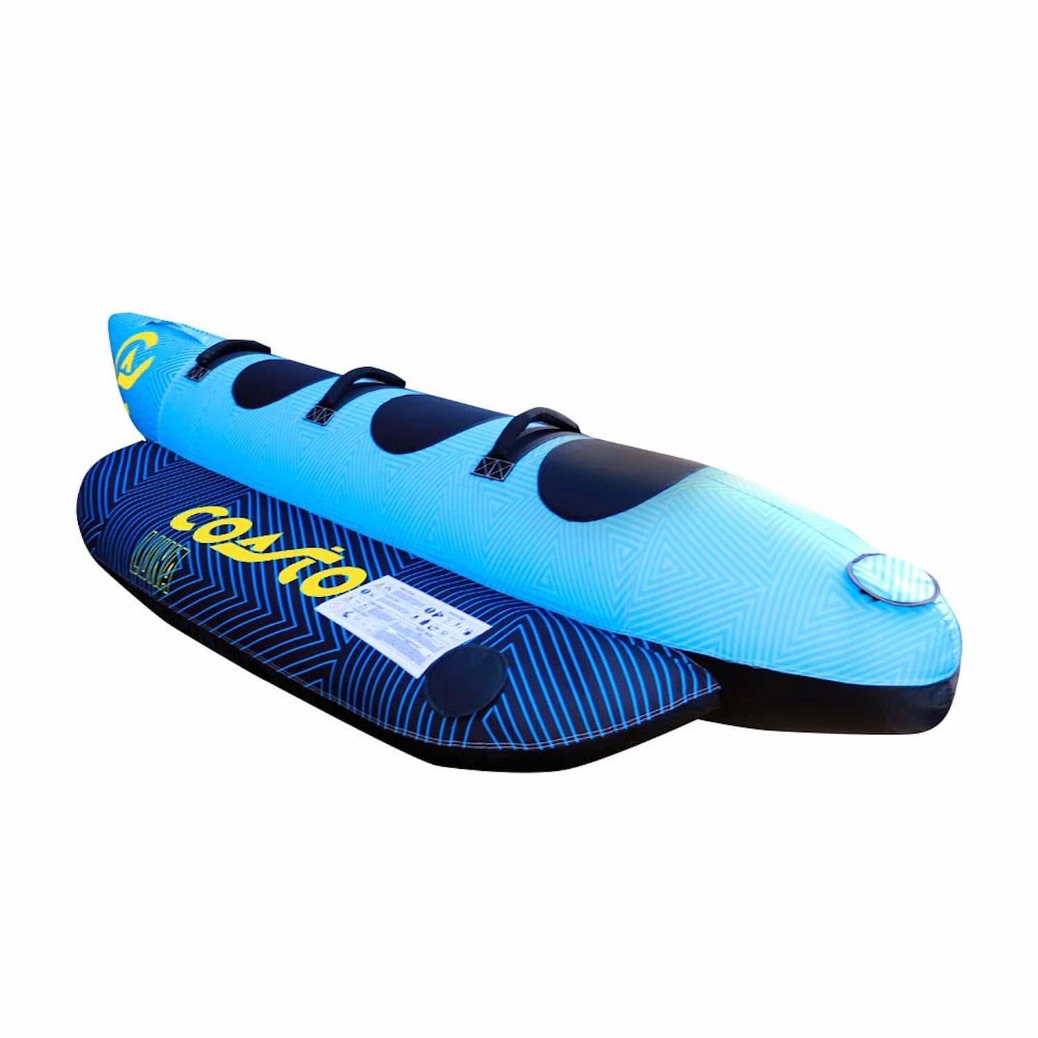 Coasto, Luna, Banana Da Traino, Blu/Azzurro/Giallo, 3P, Unisex-Adult
