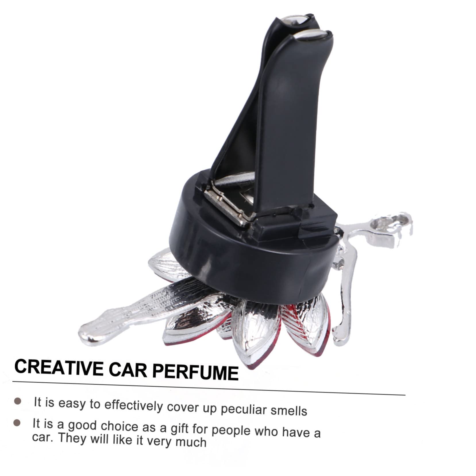 SOLUSTRE 3 Set Di Clip Per Profumo Per Auto in Metallo A Forma Di Ragazze Diffusore Per Auto Diffusore Di Odori Clip 2 Pezzi * 3