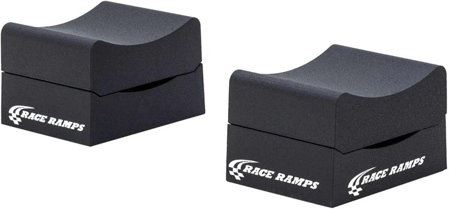 Race Ramps 2-Pack RR-WC-8-2 Car Wheel Cribs, 8" Lightweight and Non-Scratch