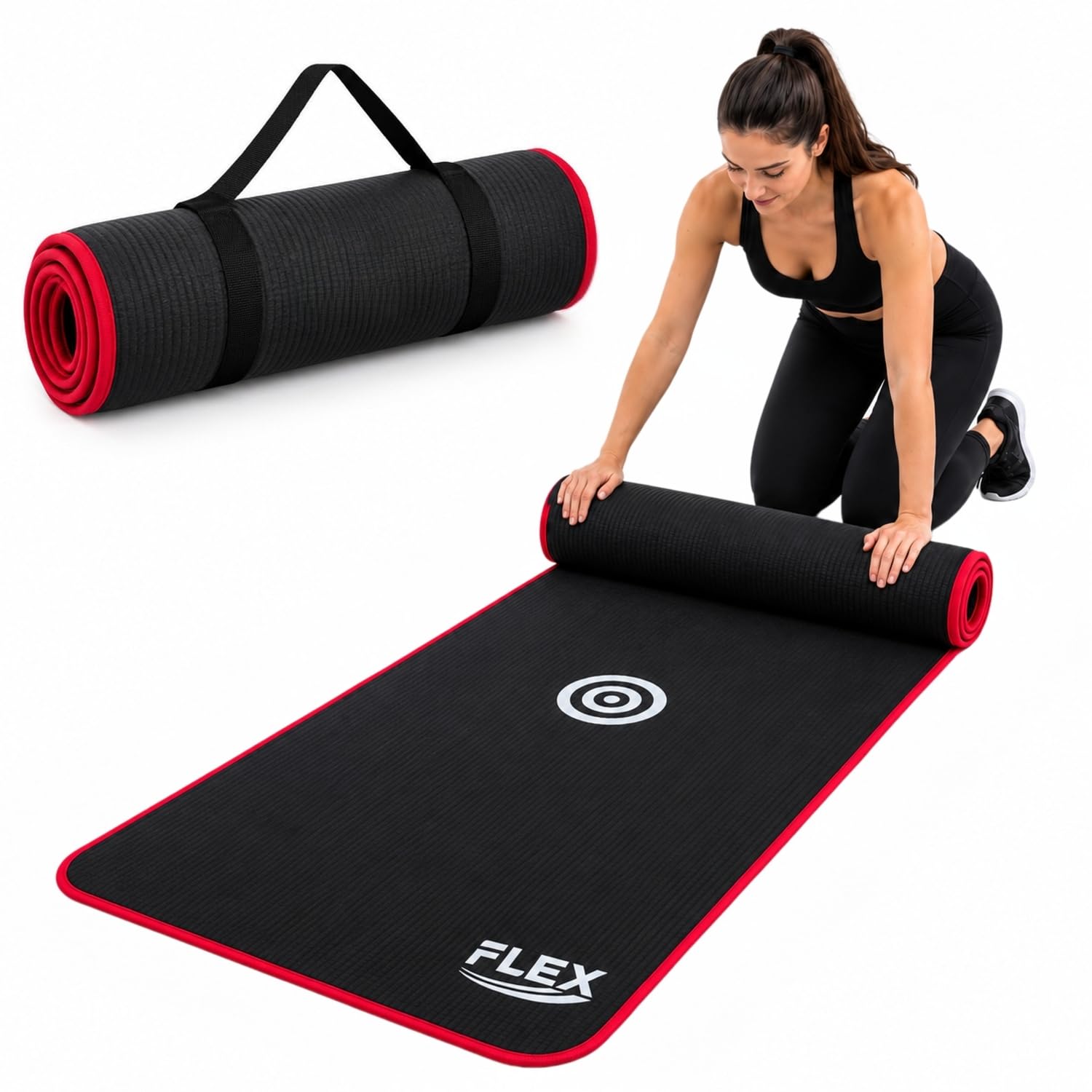 Tapis Yoga Sport Épais 12mm — Antidérapant