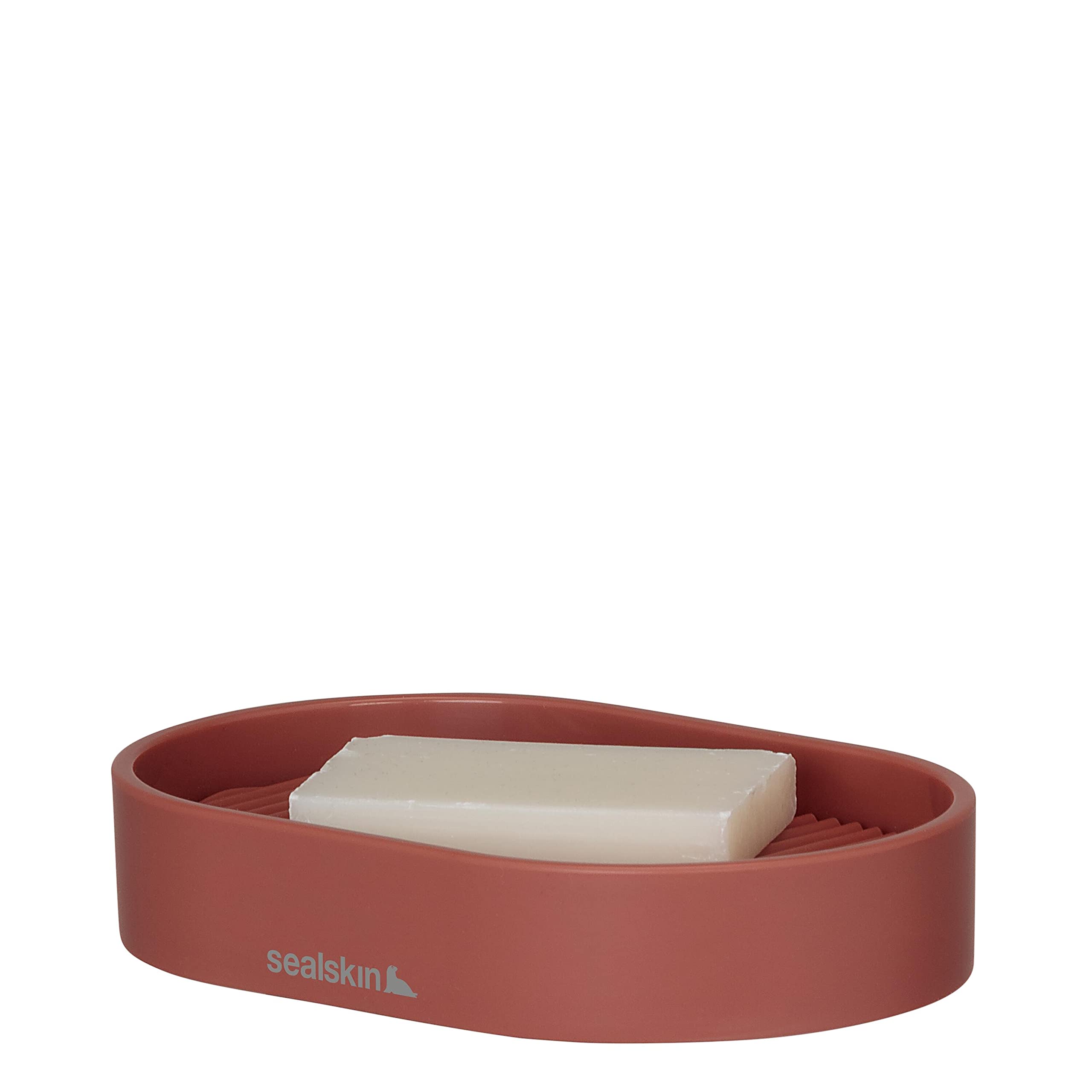 Sealskin Brave Soap dish freestanding Dark pink, B x H x T: 136 x 26 x 89 mm