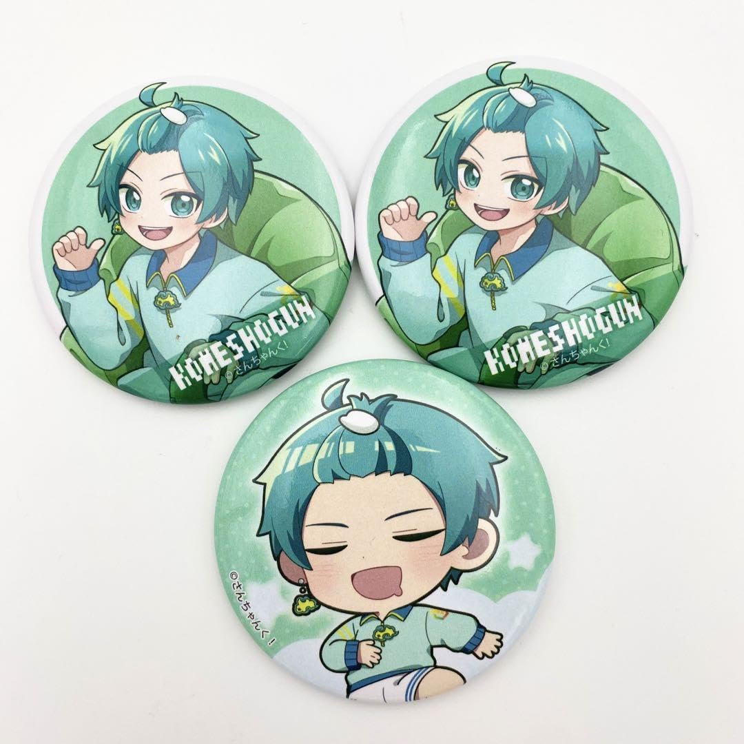 さんちゃんく！ レトロポップ 缶バッジ 匿名配送】 さんちゃんく！ 米将軍 レトロポップ SD デフォ 缶